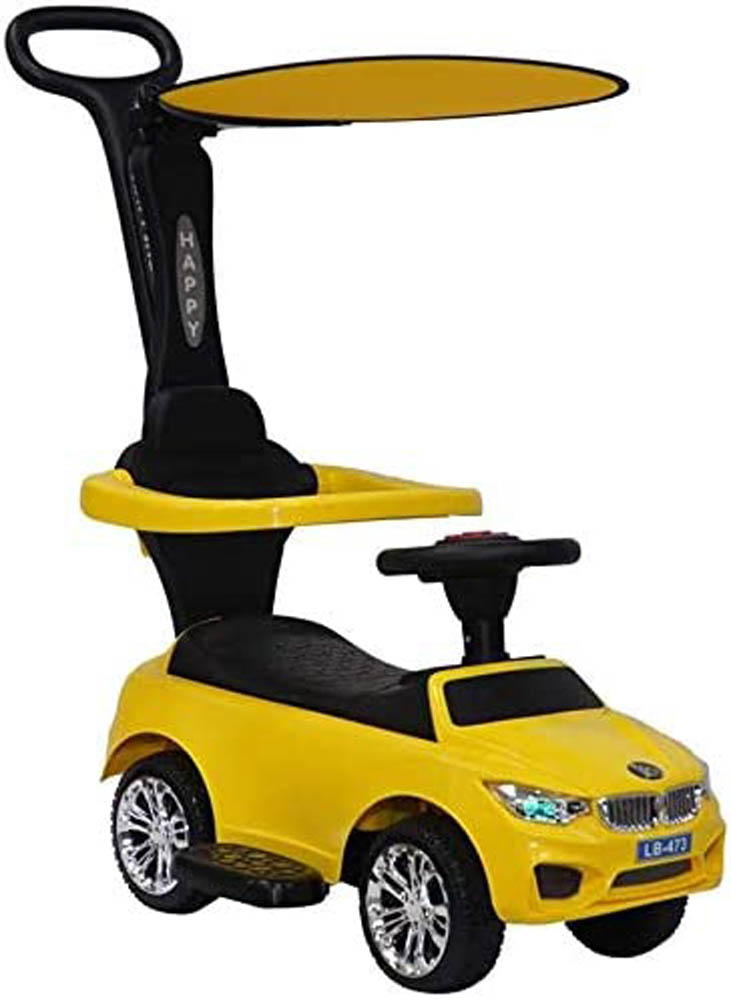 Lovely Baby - LB 473 3 in 1 Push Car - Yellow