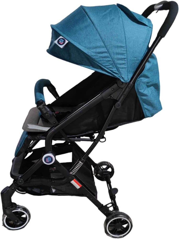 Lovely Baby - Light Weight Baby Stroller Foldable Pram - Green