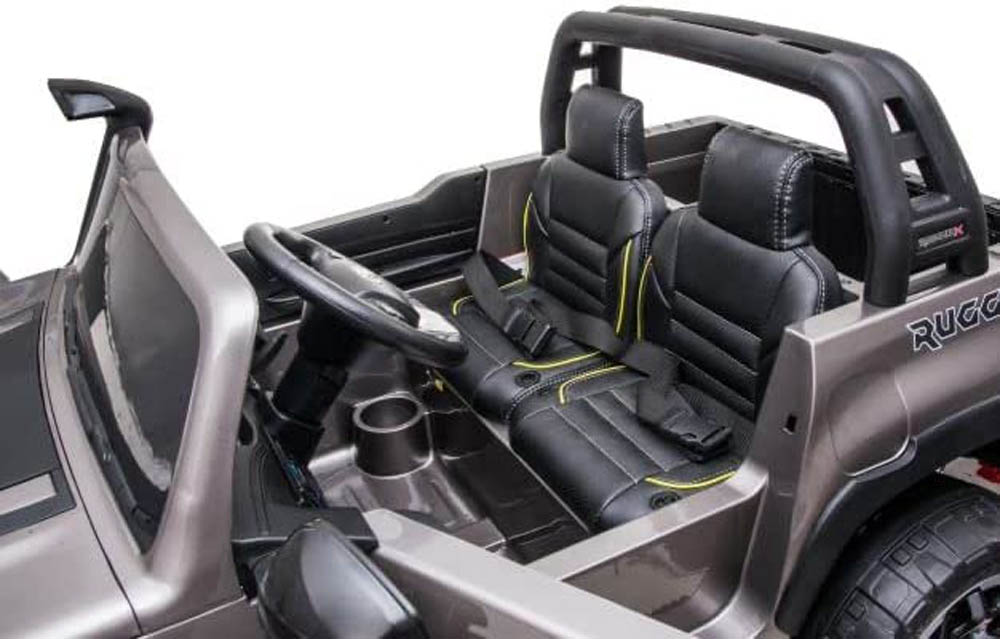 Lovely Baby - Toyota Powered Riding Car for Kids - Grey