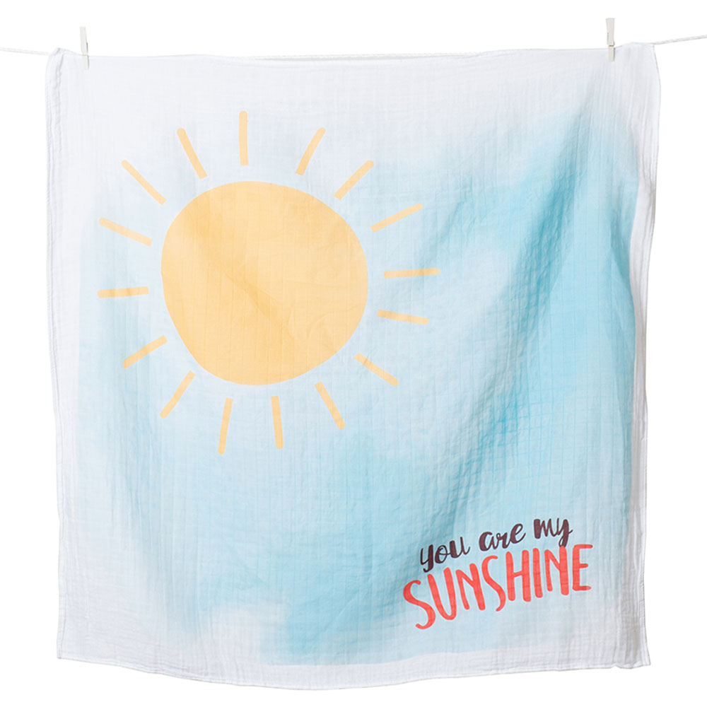 Lulujo - Baby's First Year Blanket & Card Set - Sunshine