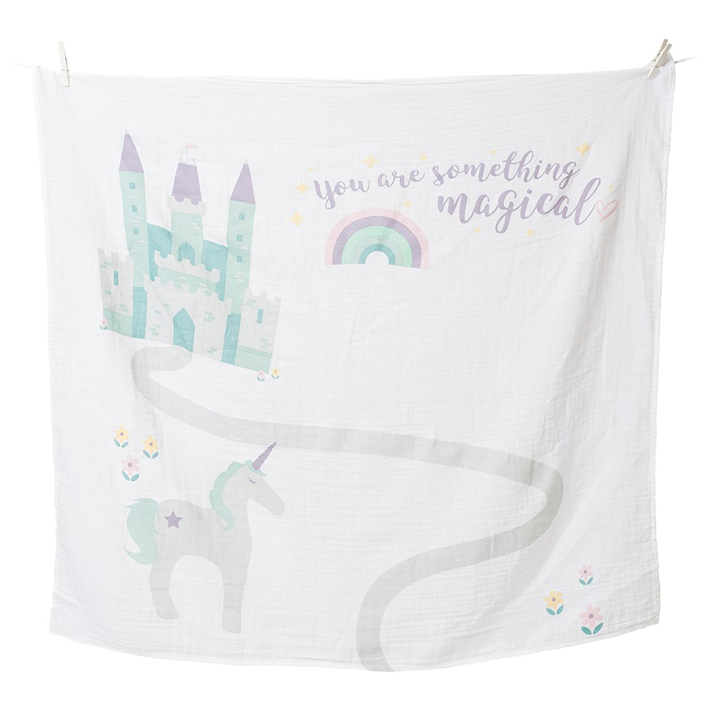 Lulujo - Baby's First Year Blanket & Cards Set - Something Magical