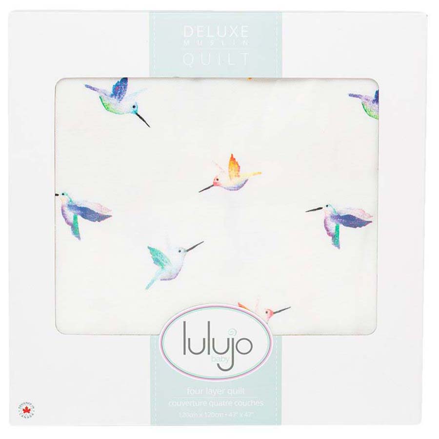 Lulujo - Dream Blanket - Hummingbirds
