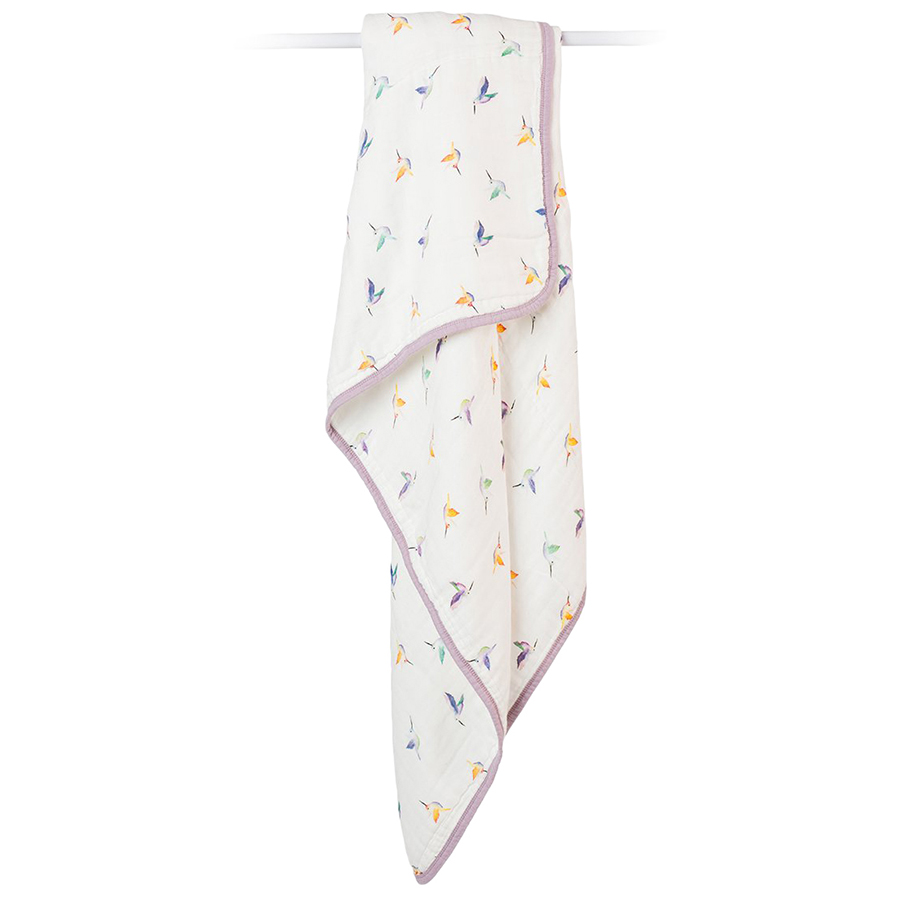 Lulujo - Dream Blanket - Hummingbirds