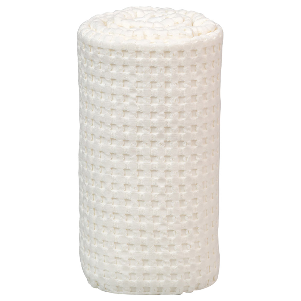 Lulujo - Waffle Blanket 100 x 80 cm - Cream Vanilla