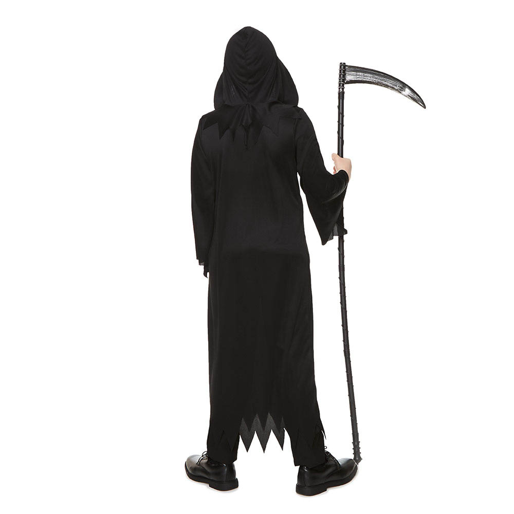 Mad Costumes - Boys Grim Reaper Kids Halloween Costume - Black