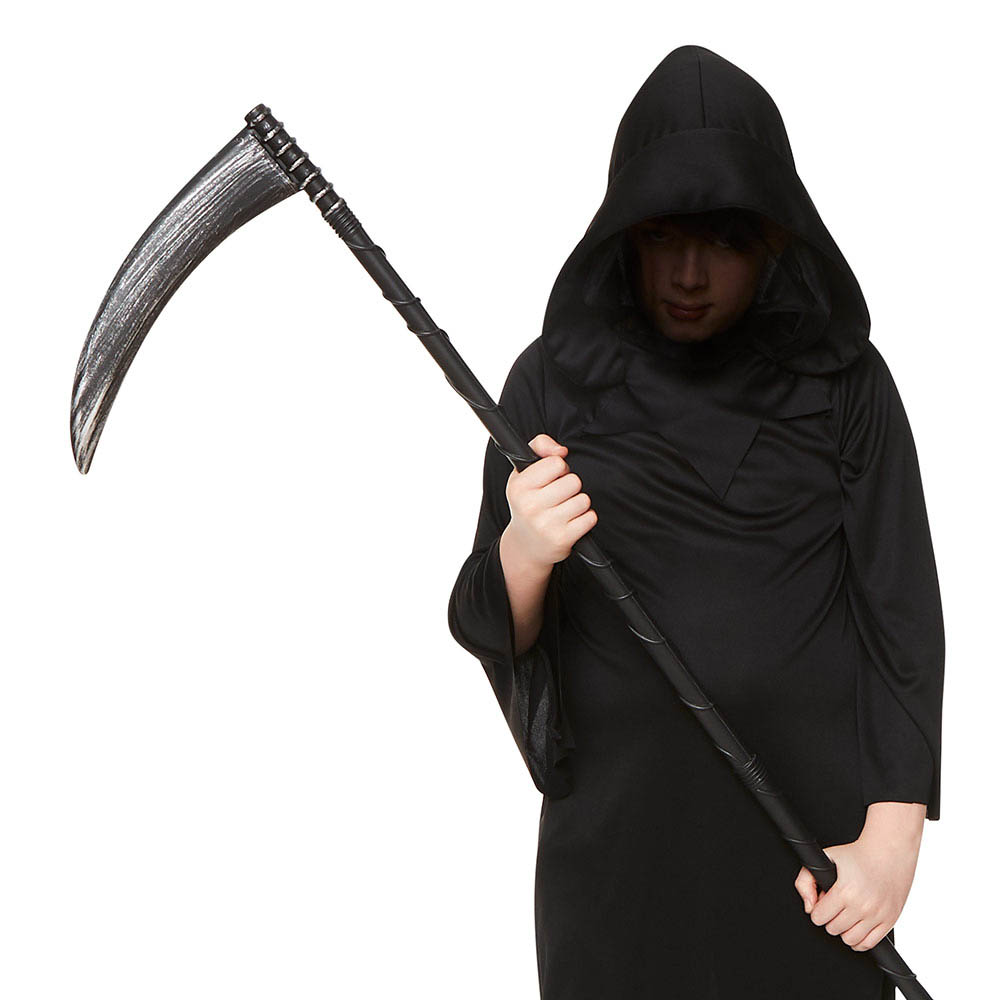 Mad Costumes - Boys Grim Reaper Kids Halloween Costume - Black