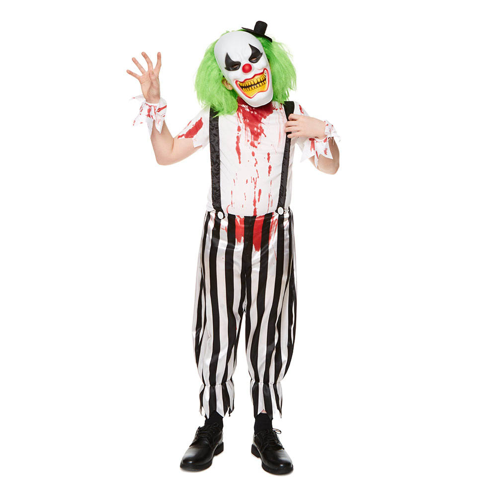 Mad Costumes - Evil Clown Kids Halloween Costume - Multi