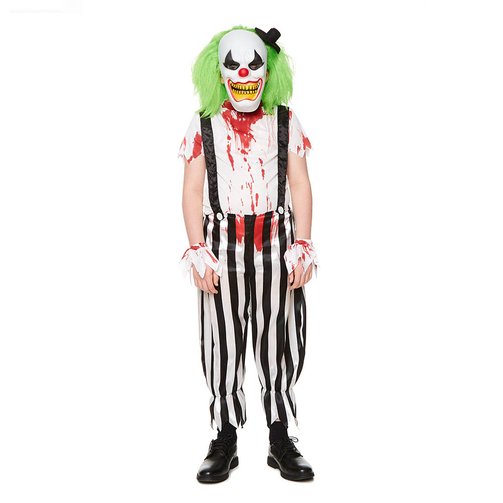 Mad Costumes - Evil Clown Kids Halloween Costume - Multi