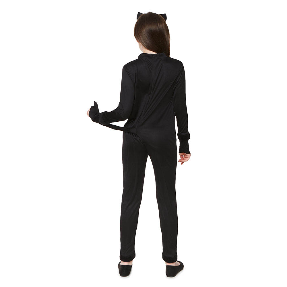 Mad Costumes - Halloween Cat Costume Kids Halloween Costume - Black