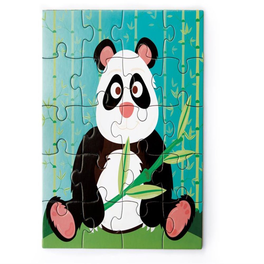 Scratch Europe - Magnetic Puzzle Book To Go - Panda 20 Pcs