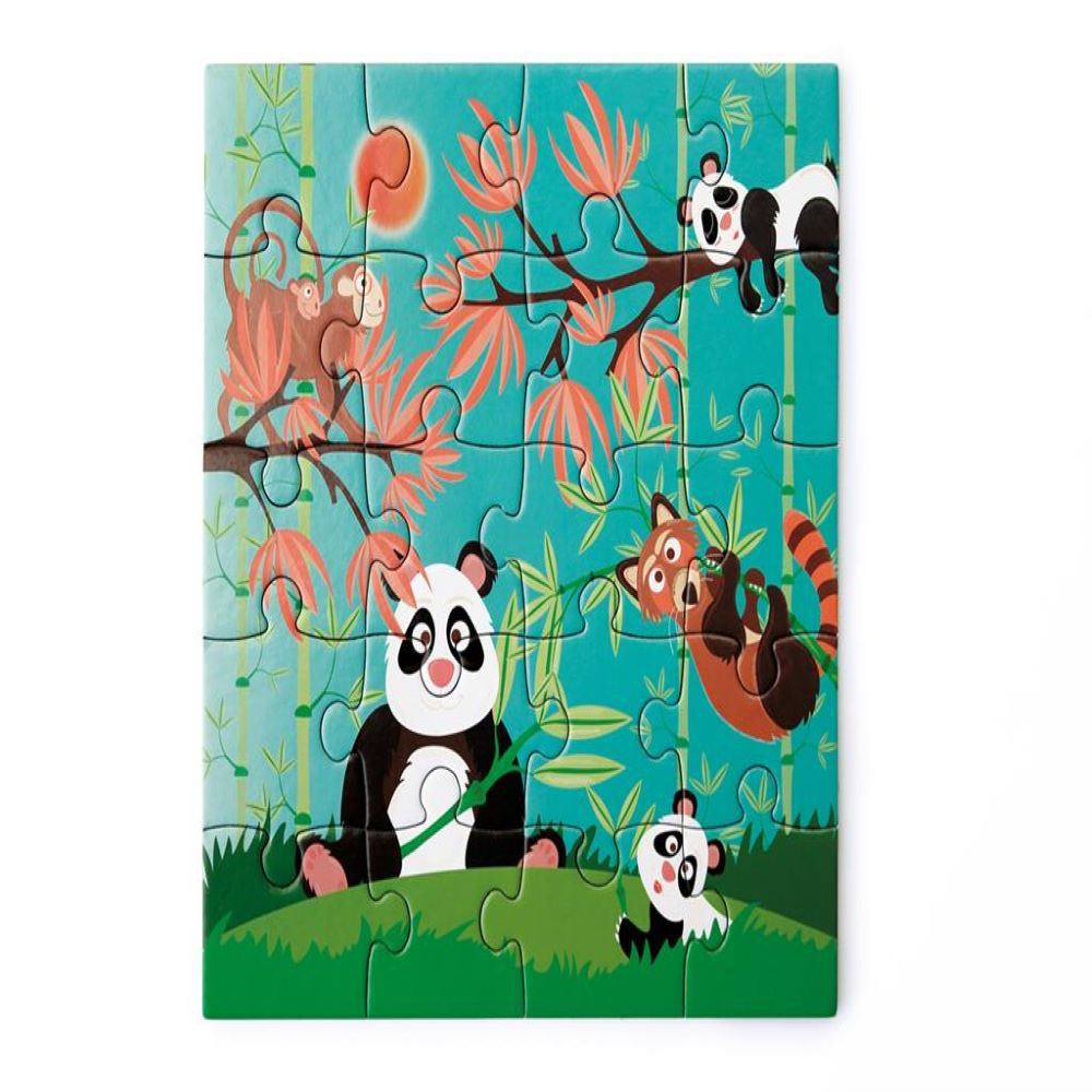 Scratch Europe - Magnetic Puzzle Book To Go - Panda 20 Pcs