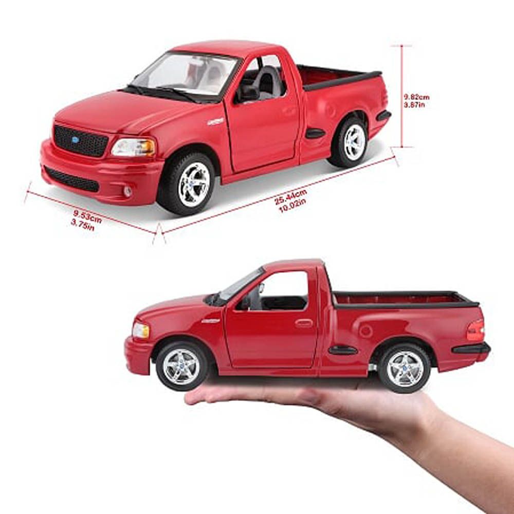 Maisto - 1:21 Scale - Special Edition - Ford Svt F-150 Lighting - Red