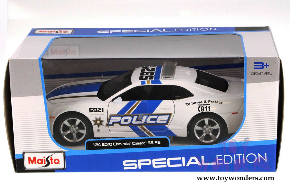 Maisto - 1 24 Scale Special Edition Chevrolet Camaro Rs 2010 Police