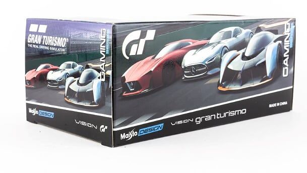 Maisto - Design Vision - Gran Turismo - Mc Laren - Black White 1:32 Scale