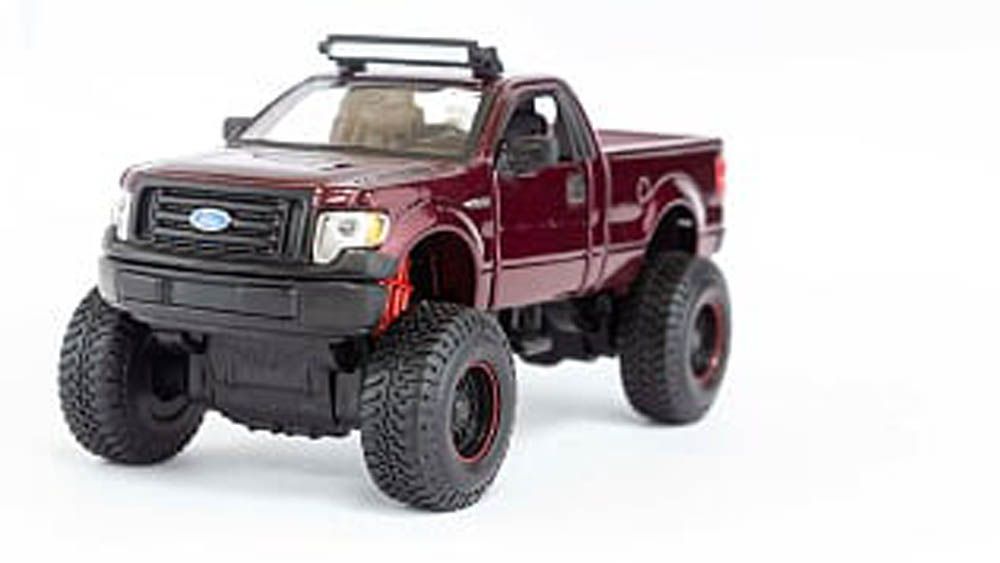 Maisto - Die Cast - 4 X 4 Rebels - Ford F-150 - Red