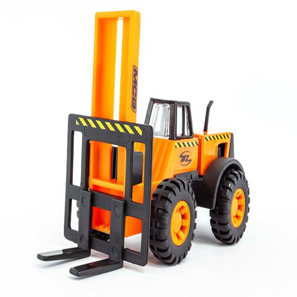 Maisto - Die Cast - Builder Zone - Fork Lift - Orange