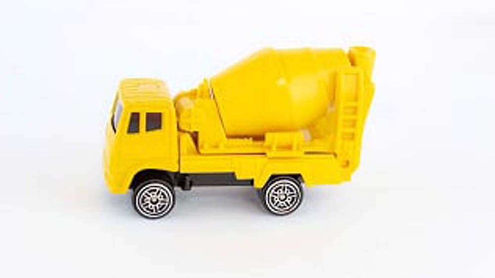 Maisto - Fresh Metal - 3 inch Vehicle - Cement Mixer - Yellow