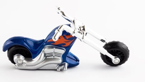 Maisto - Fresh Metal 3 Vehicle Chopper Bike Blue