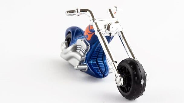 Maisto - Fresh Metal 3 Vehicle Chopper Bike Blue