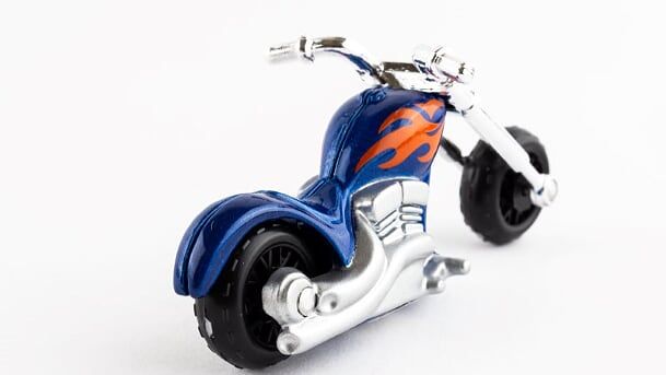 Maisto - Fresh Metal 3 Vehicle Chopper Bike Blue