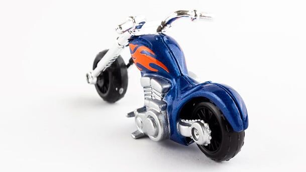 Maisto - Fresh Metal 3 Vehicle Chopper Bike Blue