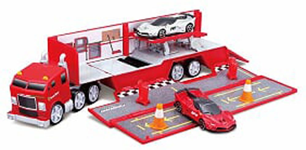 Maisto - Fresh Metal - Ferrari Evolution Hauler - Cars Included