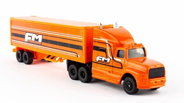 Maisto - Fresh Metal Highway Hauler Boxed FM Trucking Orange
