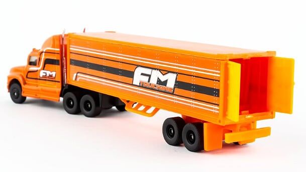 Maisto - Fresh Metal Highway Hauler Boxed FM Trucking Orange