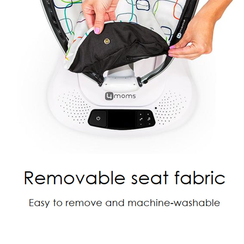 4moms Multi Plush Mamaroo 4.0 Infant Seat/ Bouncer/Rocker