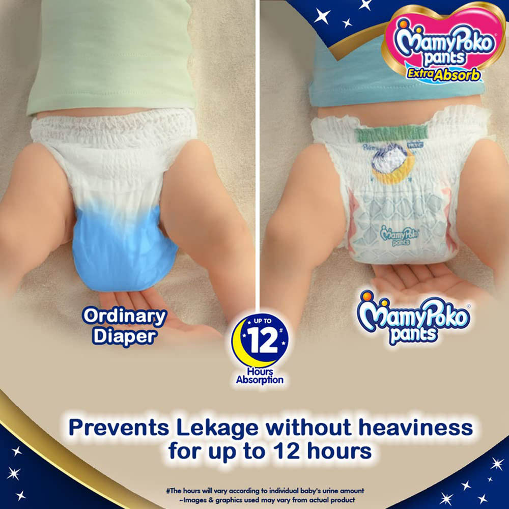 MamyPoko - Pants Extra Absorb Diaper, Size L22, 9-14 Kg (22 Counts)