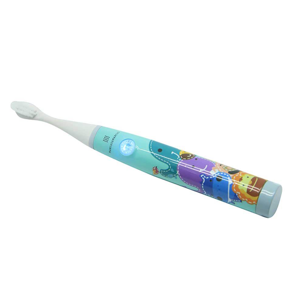 Marcus & Marcus - Kids Sonic Electric Toothbrush- Blue + FREE Puzzle