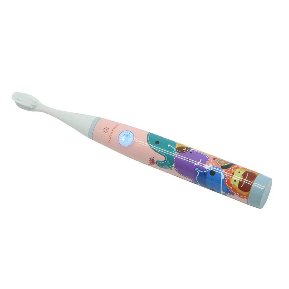 Marcus & Marcus - Kids Sonic Electric Toothbrush- Pink + FREE Puzzle