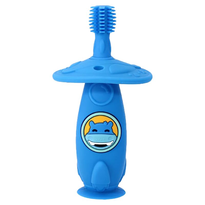 Marcus & Marcus - Self Training 360 Silicone Toothbrush - Lucas + FREE Stickers