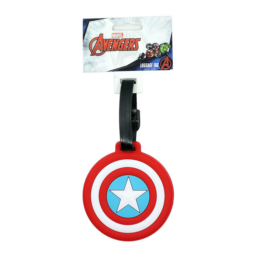 Captain america luggage tag store