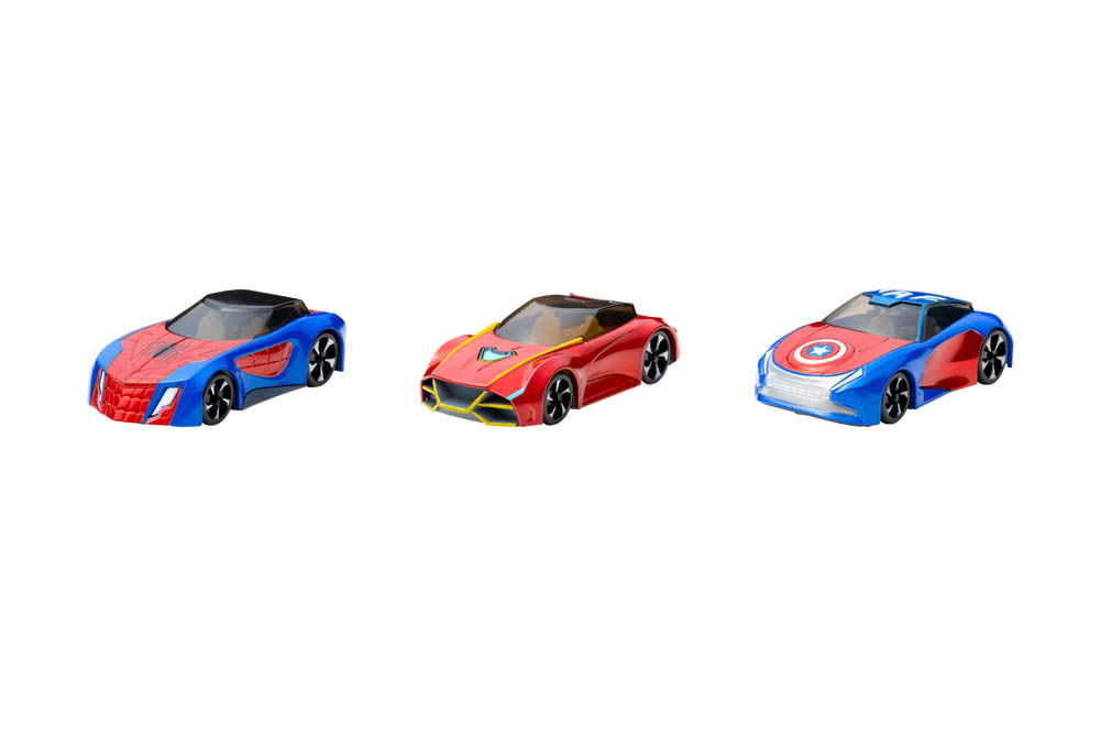 Marvel - Go Racing W1 3 Inch Pack Of 3