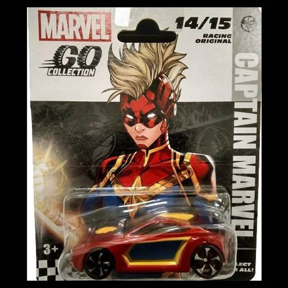Marvel - Go Racing W1 Captain Marvel - 3 Inch