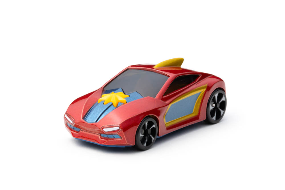 Marvel - Go Racing W1 Captain Marvel - 3 Inch