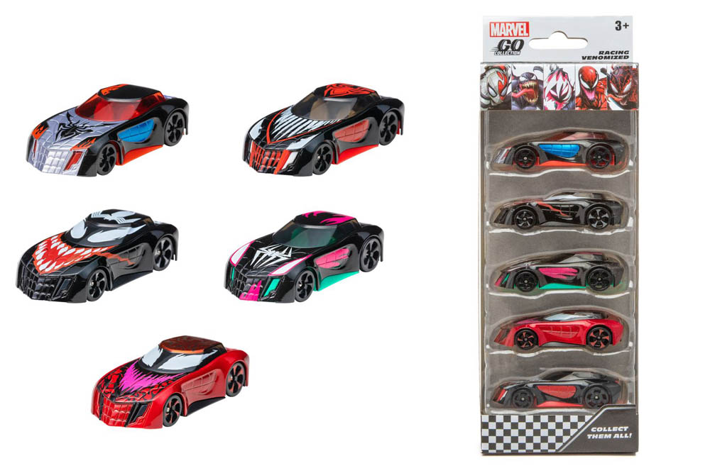 Marvel - Go Racing W2 3 Inch Pack Of 5