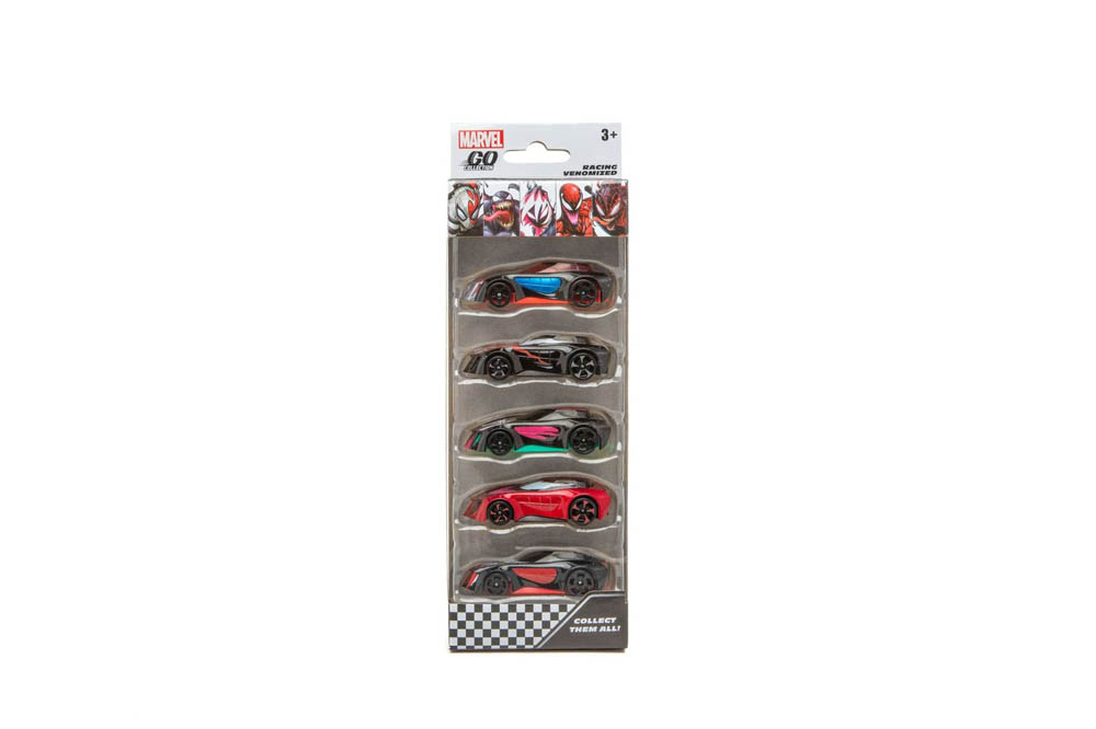 Marvel - Go Racing W2 3 Inch Pack Of 5