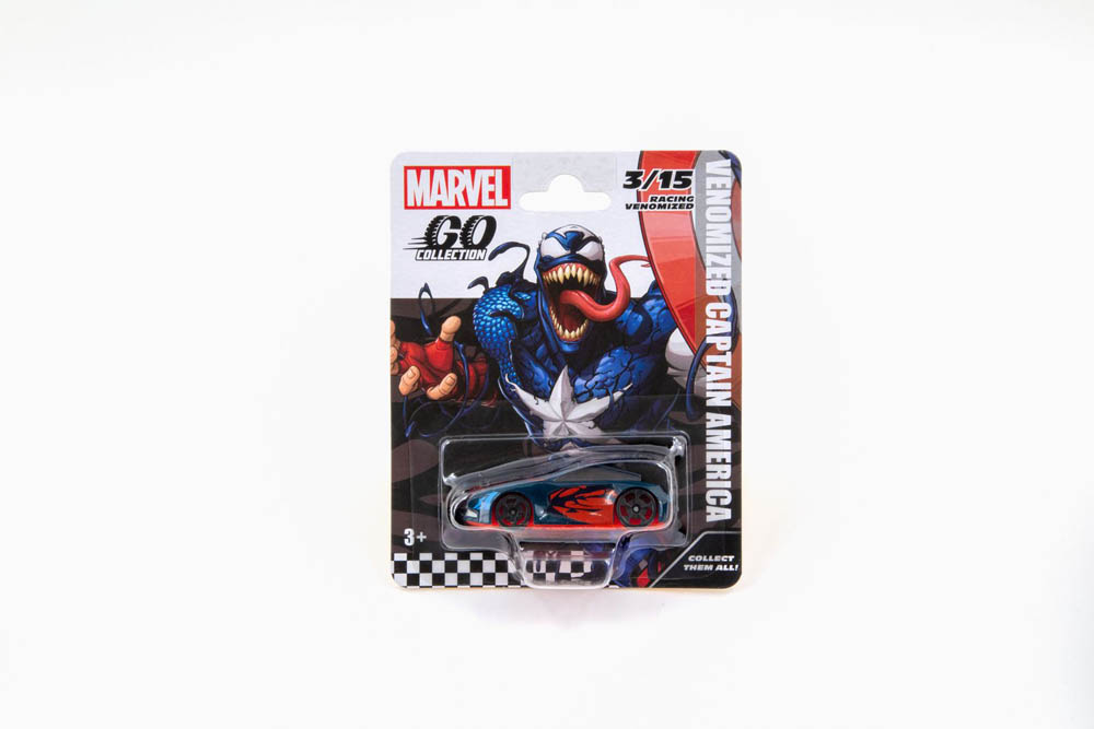 Marvel - Go Racing W2 Captain America 3 Inch