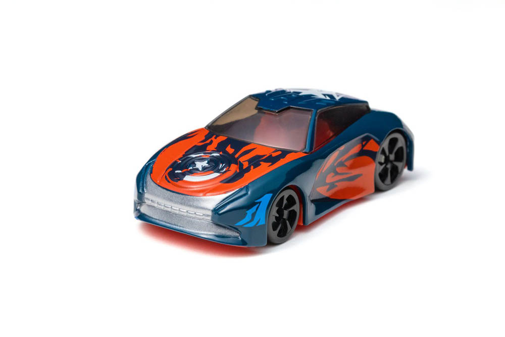 Marvel - Go Racing W2 Captain America 3 Inch