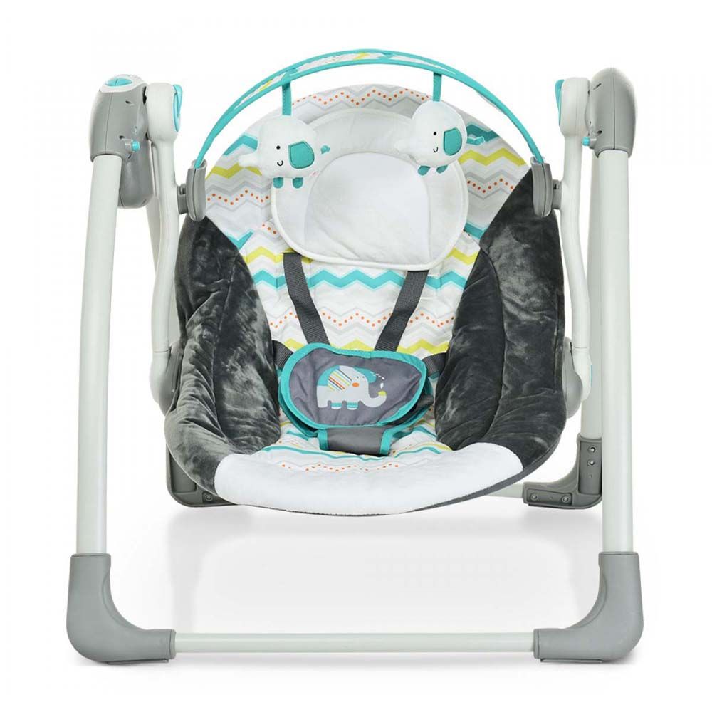 Matela Infant Swing Chair Electric W/Music For Baby 6 To 18 Months - Green