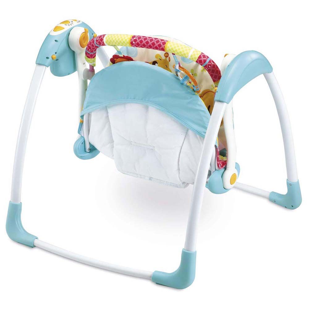 Mastela Infant Swing Chair Electric W/Music For Baby 6 To 18 Months - Green