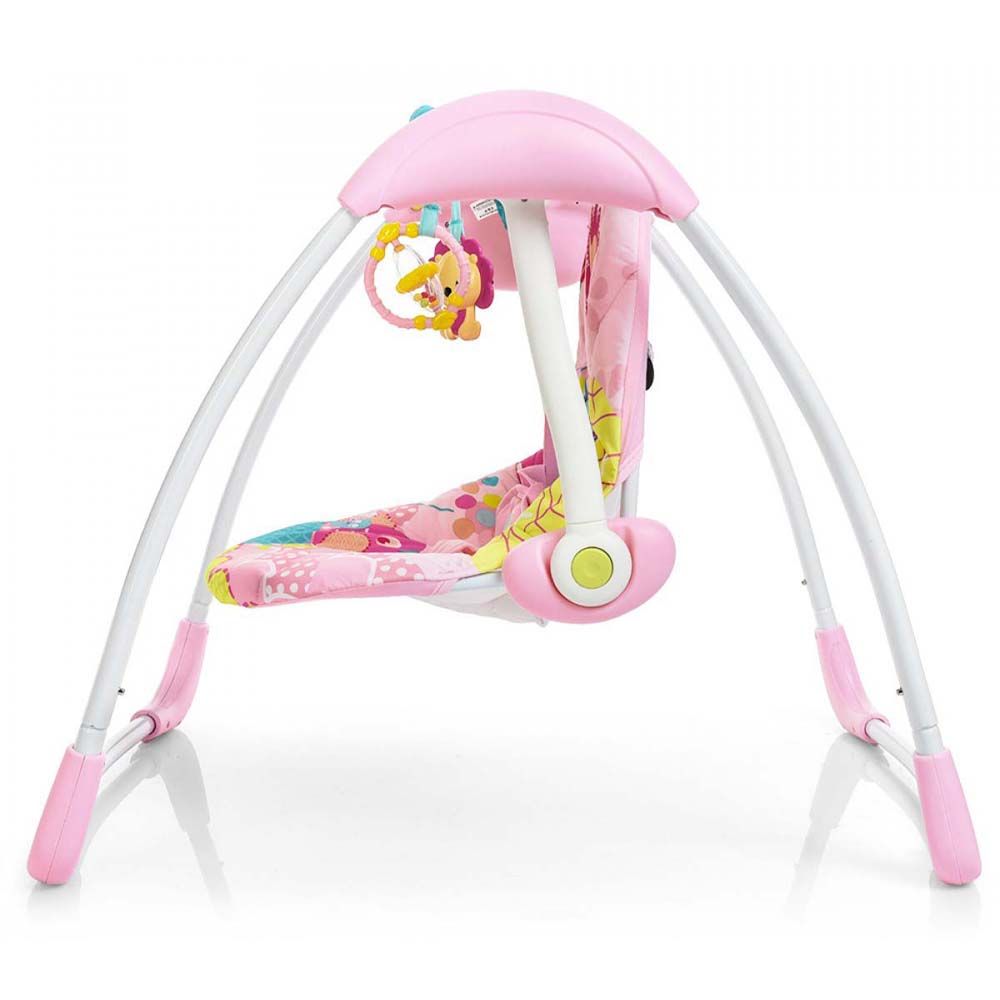 Matela Infant Swing Chair Electric W/Music For Baby 6 To 18 Months - Pink