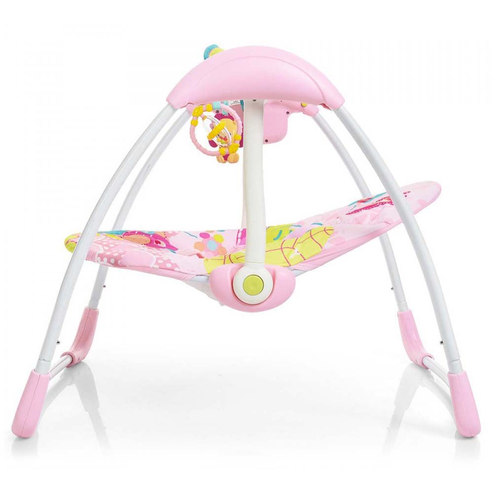 Matela Infant Swing Chair Electric W/Music For Baby 6 To 18 Months - Pink