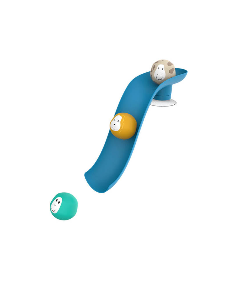 Matchstick Monkey - Bathtime Slide Set - Blue