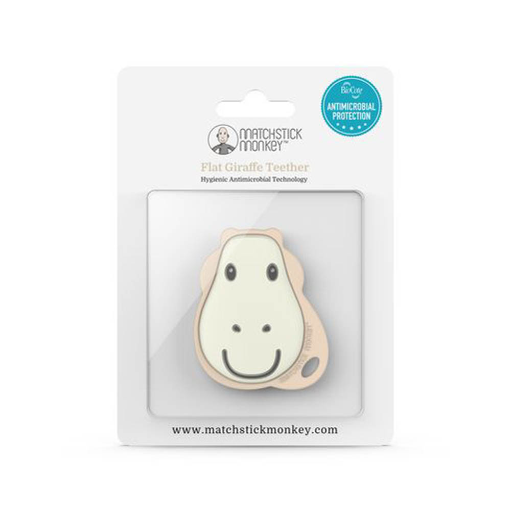 Matchstick Monkey - Flat Face Teether - Giraffe