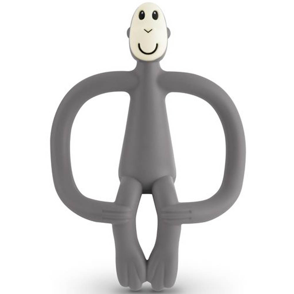 Matchstick Monkey - Original Teether - Grey