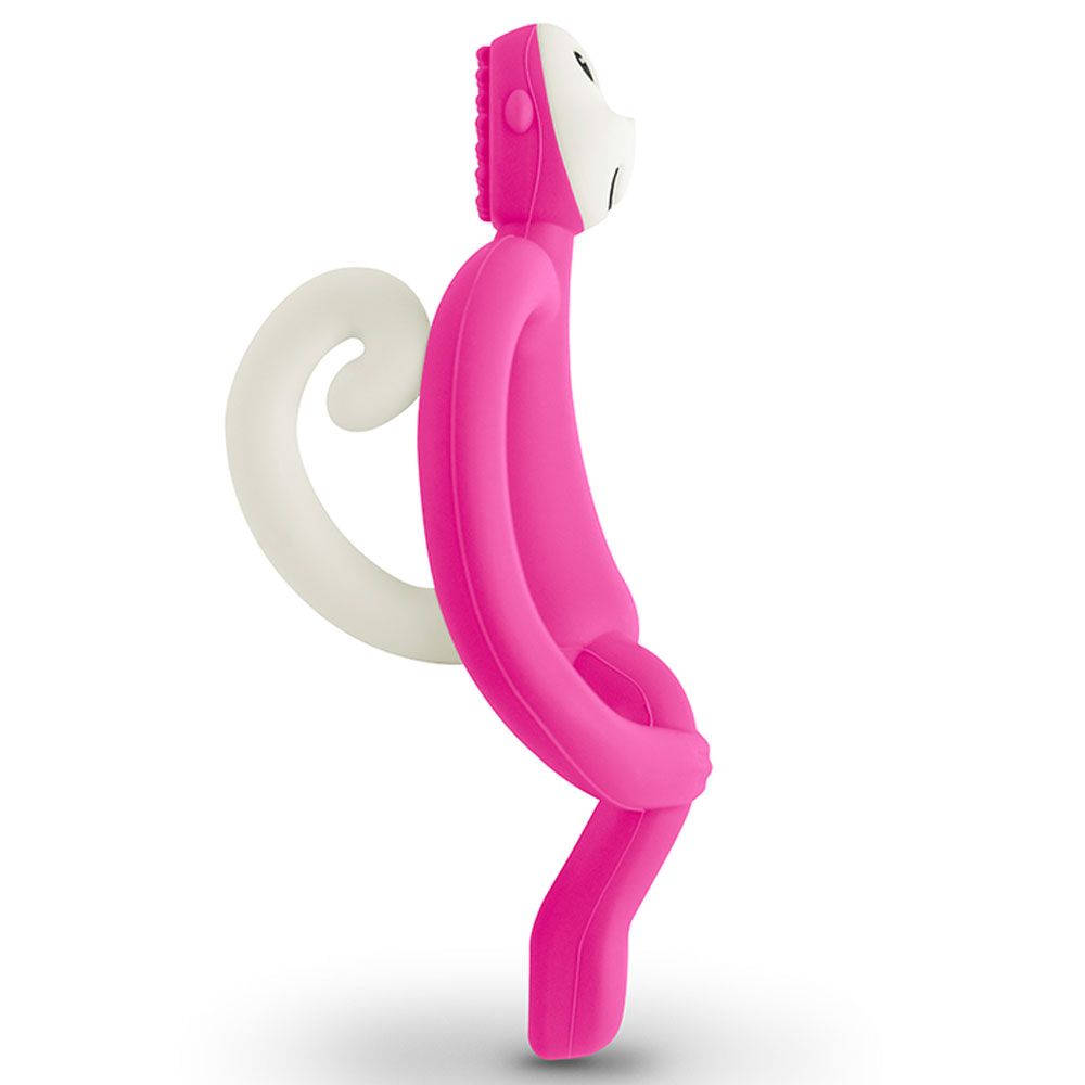 Matchstick Monkey Teething Toy - Pink