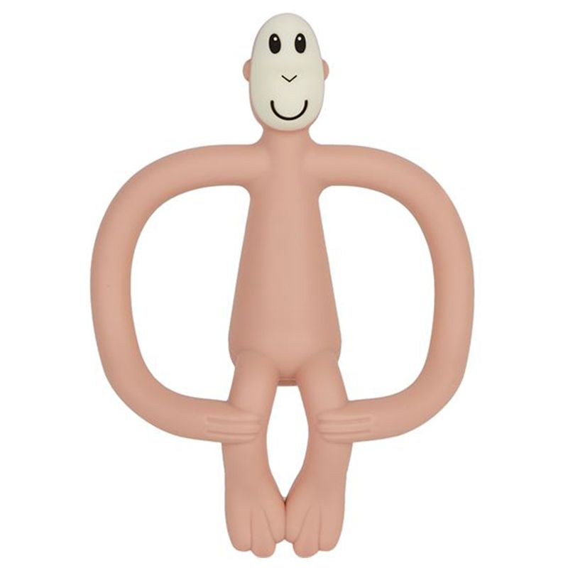 Matchstick Monkey Original Teething Toy - Dusty Pink